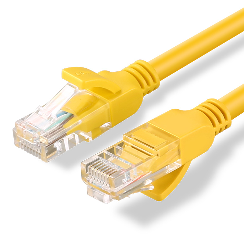 

Кабель uGreen RJ-45 - RJ-45 вилка-вилка 5м (11233_) желтый, NW103