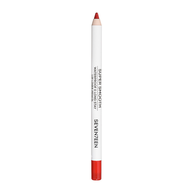 Карандаш для губ SEVENTEEN Super Smooth W/P Lip Liner т.14 насыщенный красный