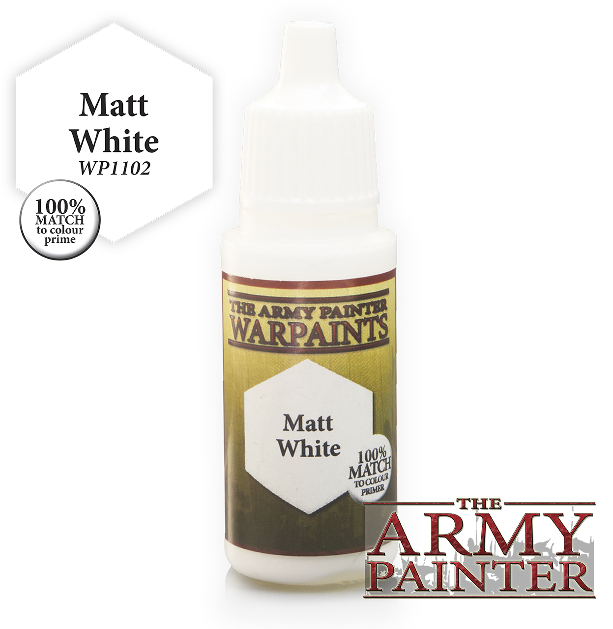 Краска для моделизма Army Painter Matt White 18 мл