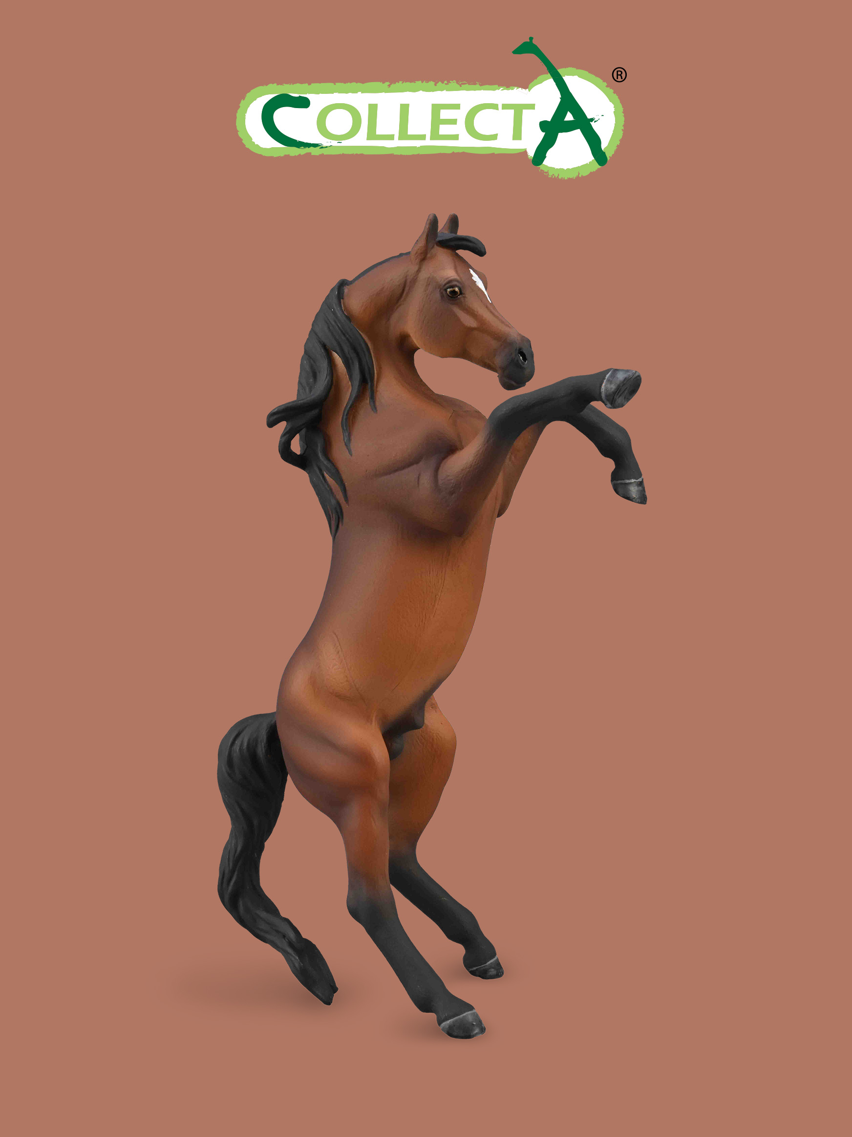 Фигурка животного Лошадь Арабский гнедой жеребец Collecta жеребец морган фигурка лошади