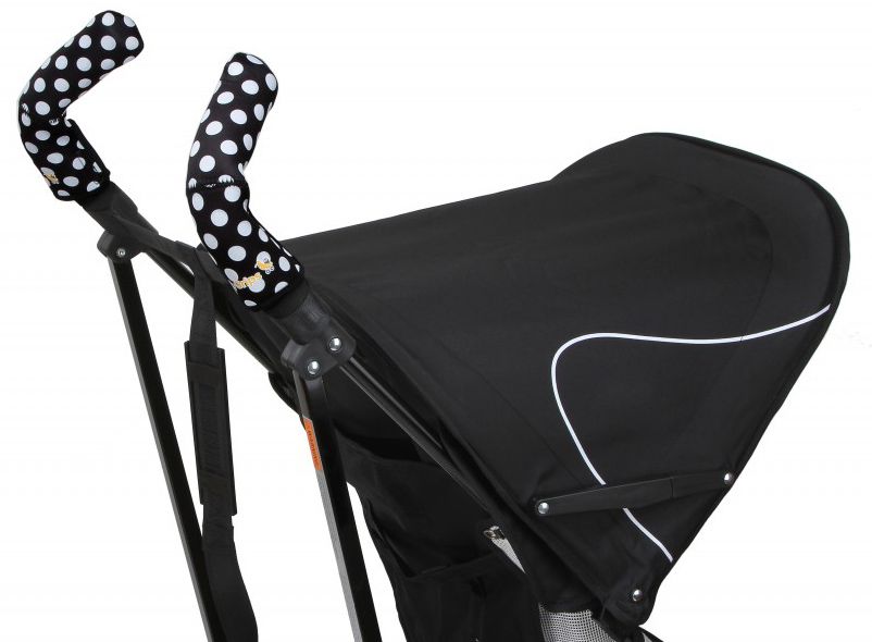 фото Чехлы choopie citygrips (сити грипс) на ручки для коляски-трости 331/4240 polka-dot black