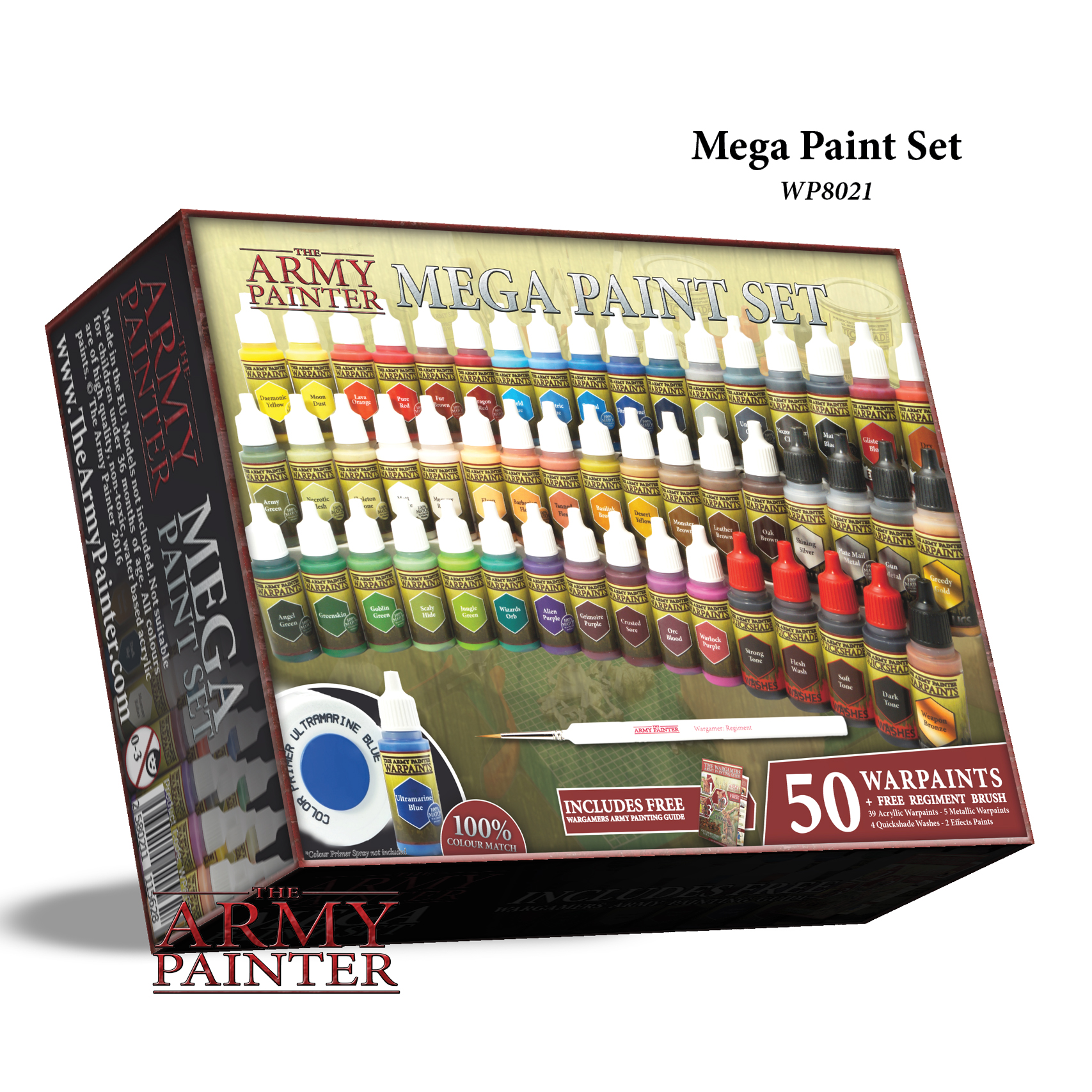 Краска для моделизма Army Painter Warpaints Mega Paint Set III 18 мл