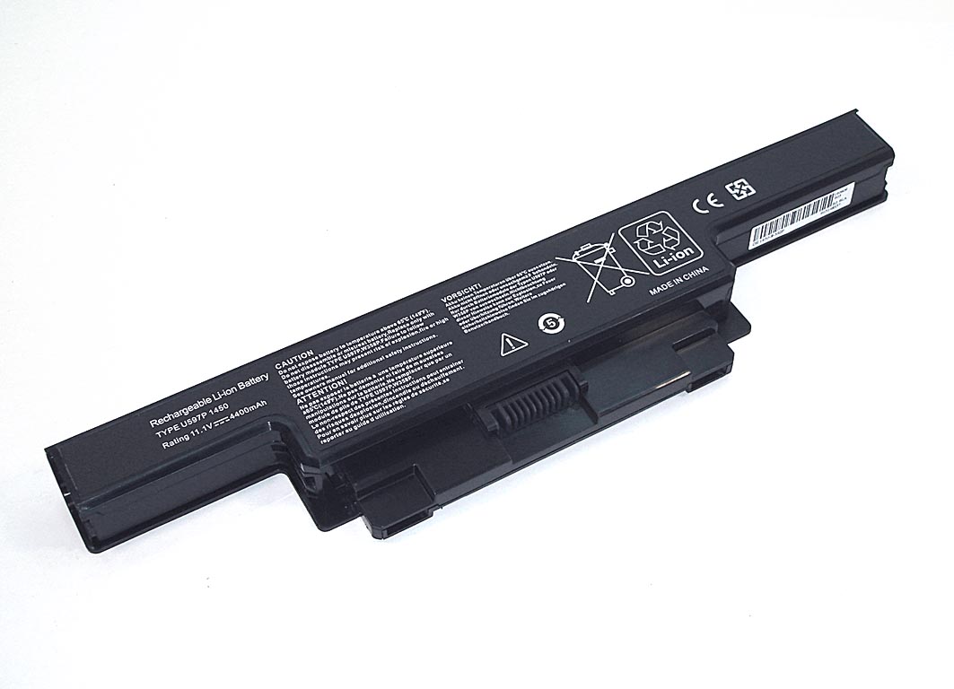 Аккумуляторная батарея для ноутбука Dell 1450 11.1V 4400mAh черная OEM