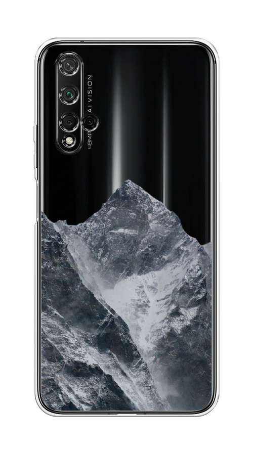 

Чехол на Honor 20/Huawei Nova 5T "Горы арт 4", Серый;бежевый, 69550-2