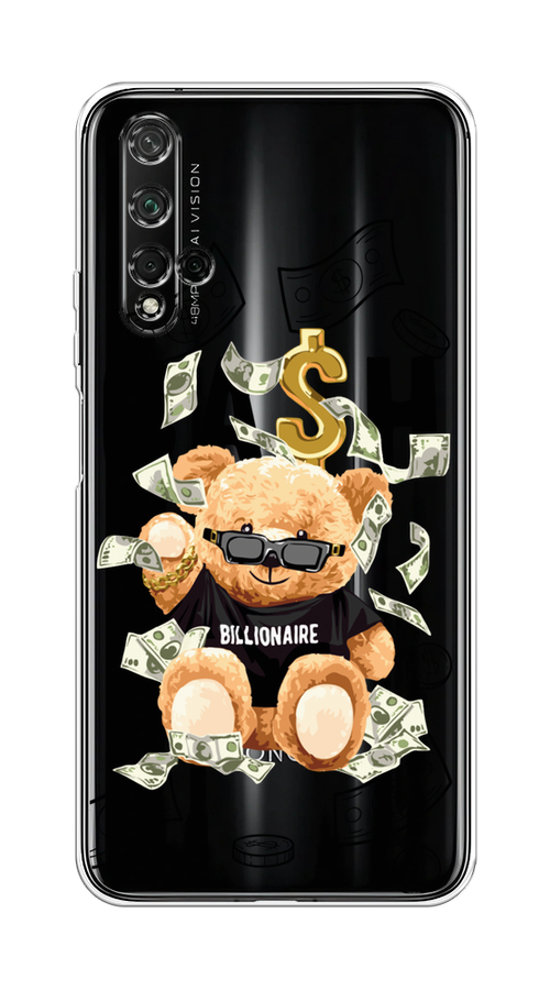 

Чехол на Honor 20/Huawei Nova 5T "Big cash", Черный;серый;бежевый, 69550-6
