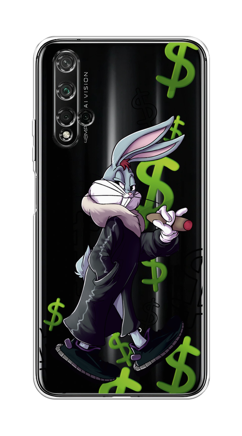 

Чехол на Honor 20/Huawei Nova 5T "Rich Bugs Bunny", Зеленый;черный;голубой, 69550-6