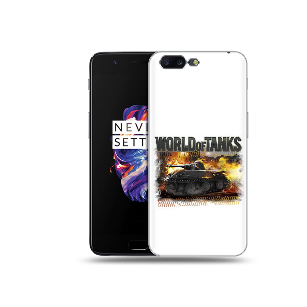 

Чехол MyPads Tocco для OnePlus 5 Мир танков-2, Прозрачный, Tocco