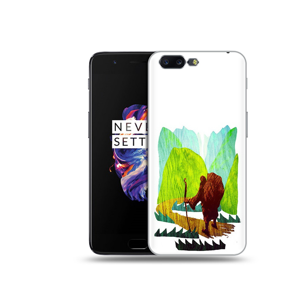 

Чехол MyPads Tocco для OnePlus 5 Лесная тропа, Прозрачный, Tocco