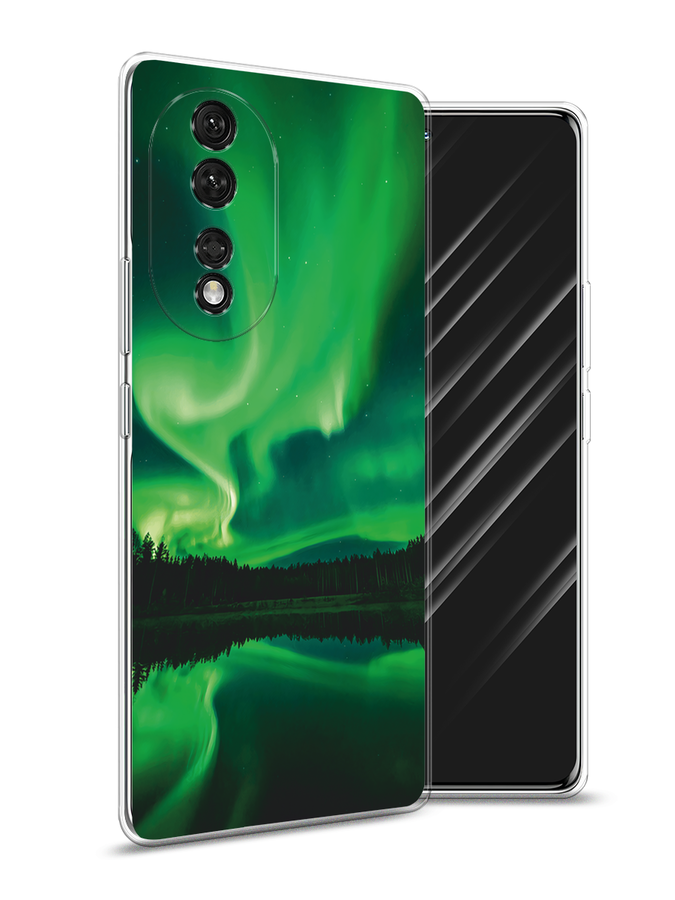 

Чехол Awog на Honor 80 "Ночные пейзажи 7", Зеленый;черный, 6120350-4