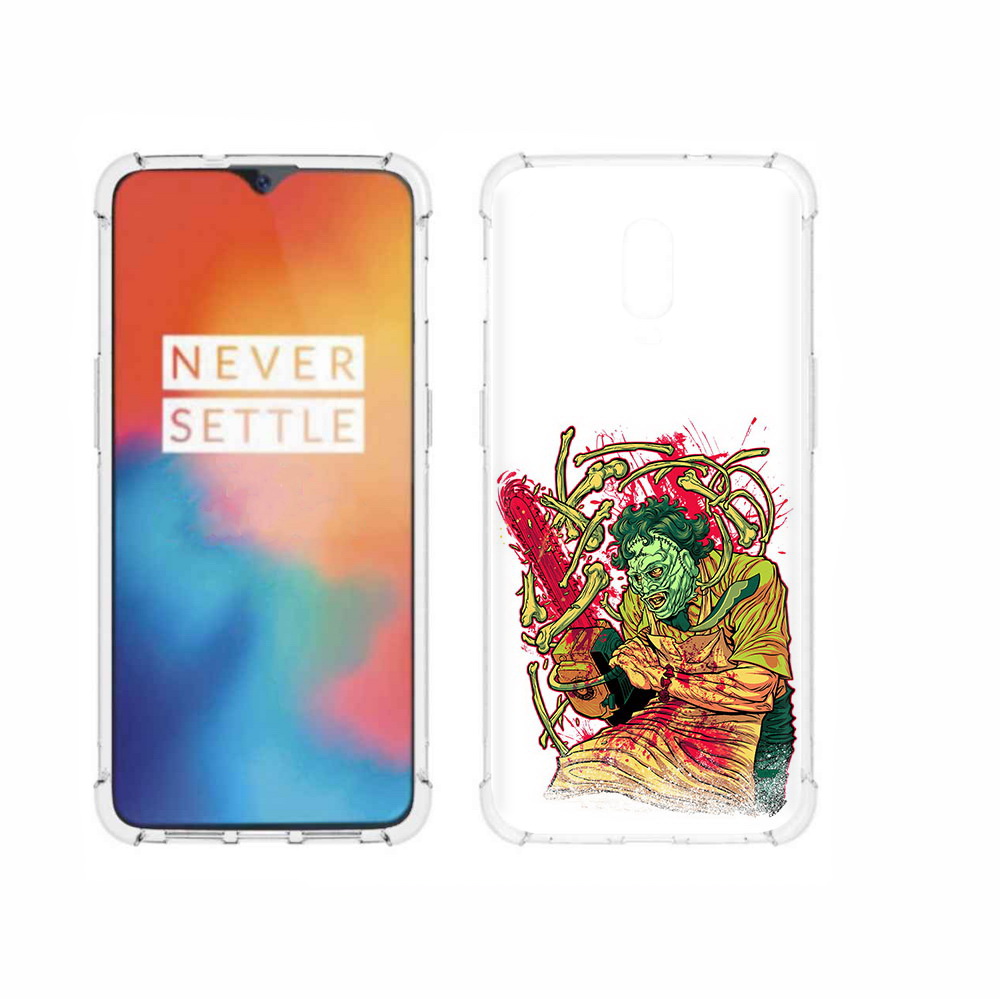 

Чехол MyPads Tocco для OnePlus 6T яркий мясник, Прозрачный, Tocco