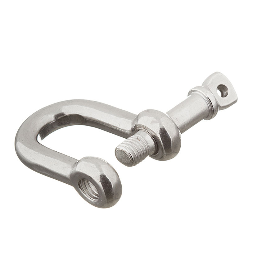 

Скоба такелажная тип D d12 мм нержавеющая сталь