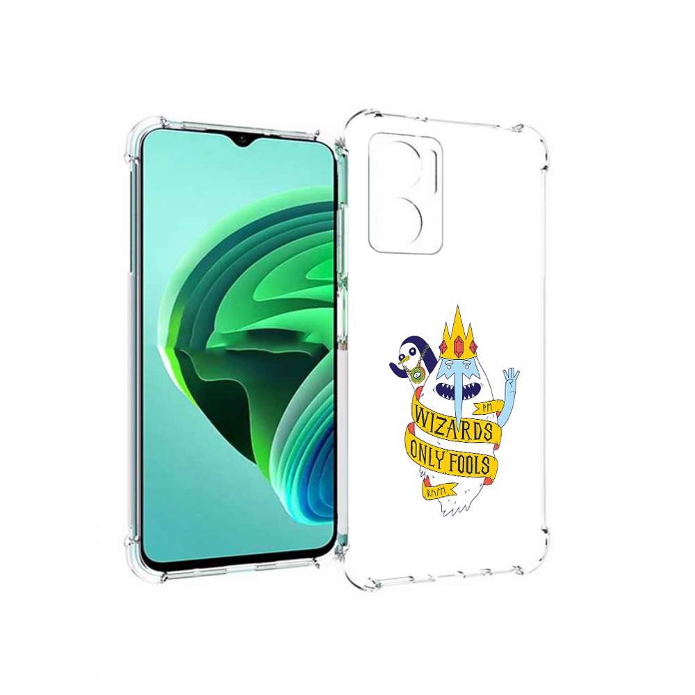 

Чехол MyPads время приключений снежный король для Xiaomi Redmi Note 11E 5G, Прозрачный, Tocco