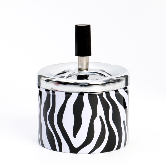 

Пепельница бездымная Зебра, Белый