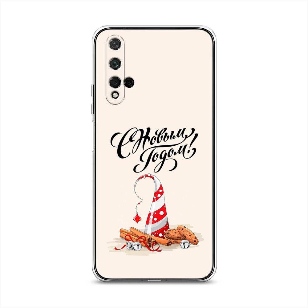 

Чехол для Honor 20/Huawei Nova 5T "Подарки на Новый Год", Бежевый;красный;черный, 69550-5