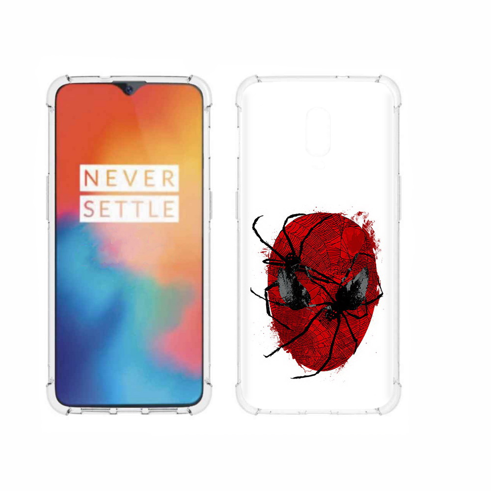 

Чехол MyPads Tocco для OnePlus 6T человек паук, Прозрачный, Tocco