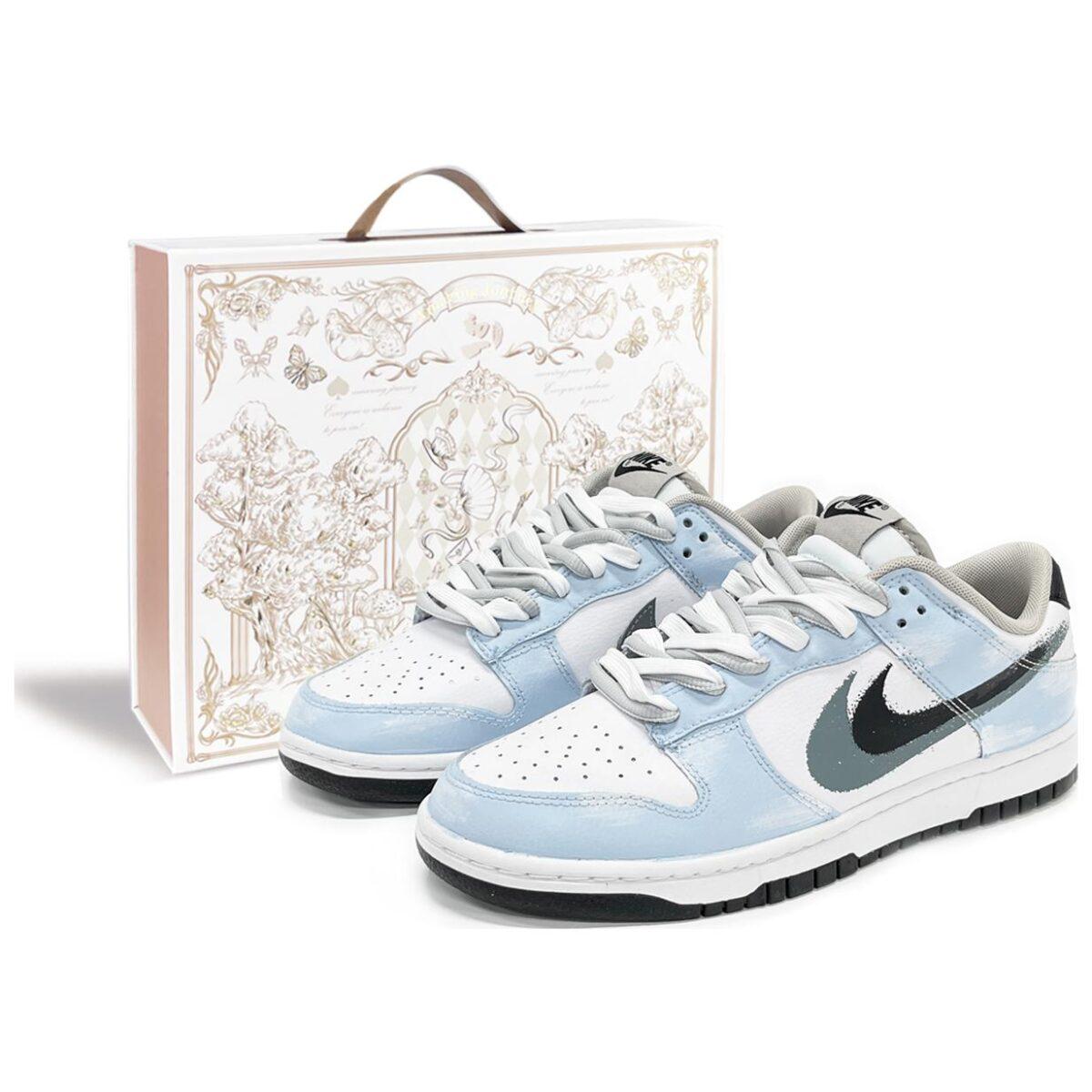 

Кеды унисекс Nike Dunk Low белые 42 EU, Белый, Dunk Low