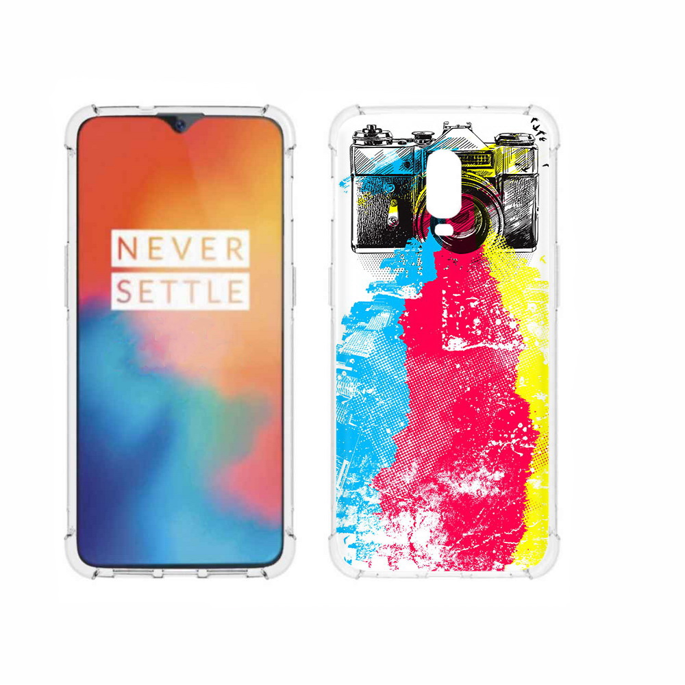 фото Чехол mypads tocco для oneplus 6t цветной фотоаппарат