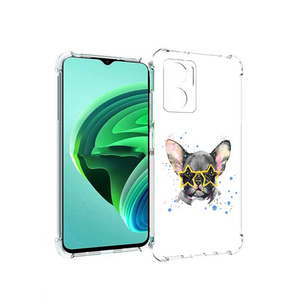 

Чехол MyPads буля в очках для Xiaomi Redmi Note 11E 5G/Redmi 11 Prime 5G/Redmi 10 5G, Прозрачный, Tocco