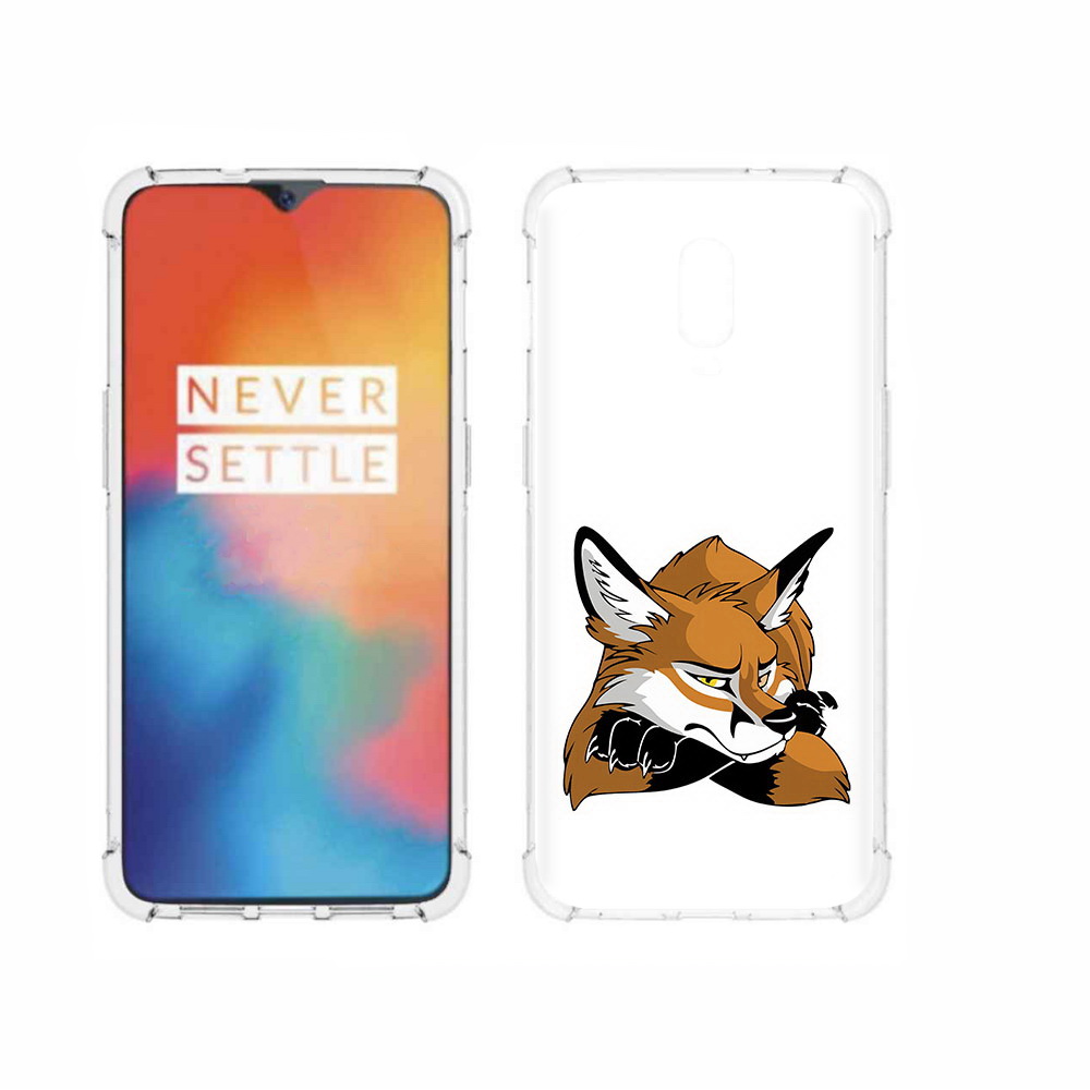 

Чехол MyPads Tocco для OnePlus 6T фокс, Прозрачный, Tocco
