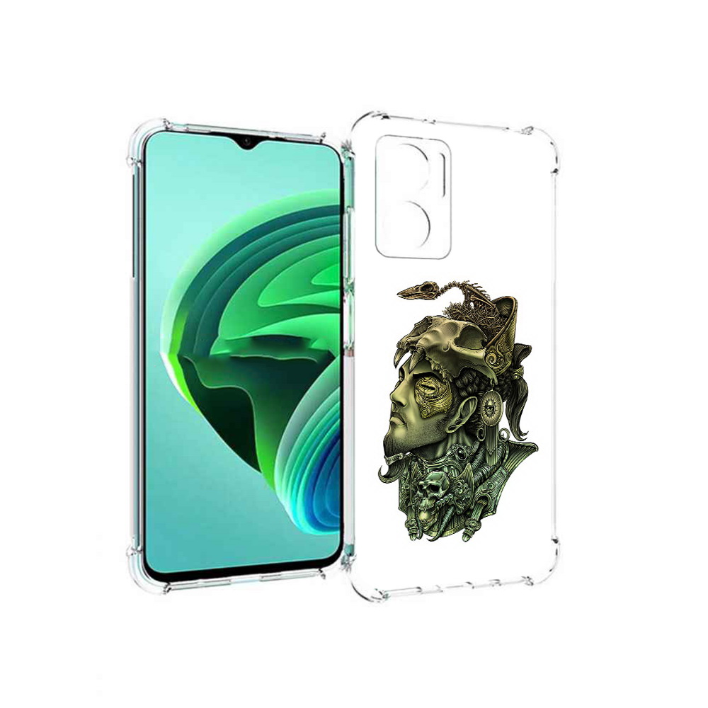 

Чехол MyPads бронзовый воин для Xiaomi Redmi Note 11E 5G/Redmi 11 Prime 5G/Redmi 10 5G, Прозрачный, Tocco