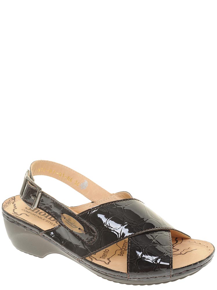 

Босоножки женские SHOIBERG 111313 коричневые 39 RU, 111313