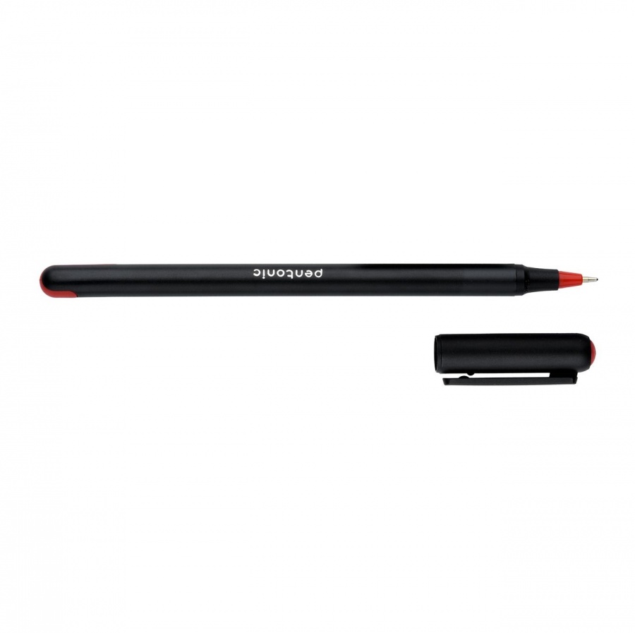 Ручка шариковая LINC Pentonic 0.35мм красный цвет чернил 12шт