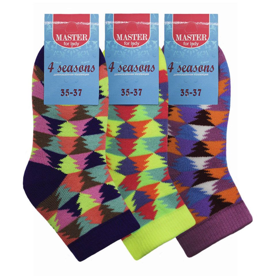 Носки женские Master Socks разноцветные 25
