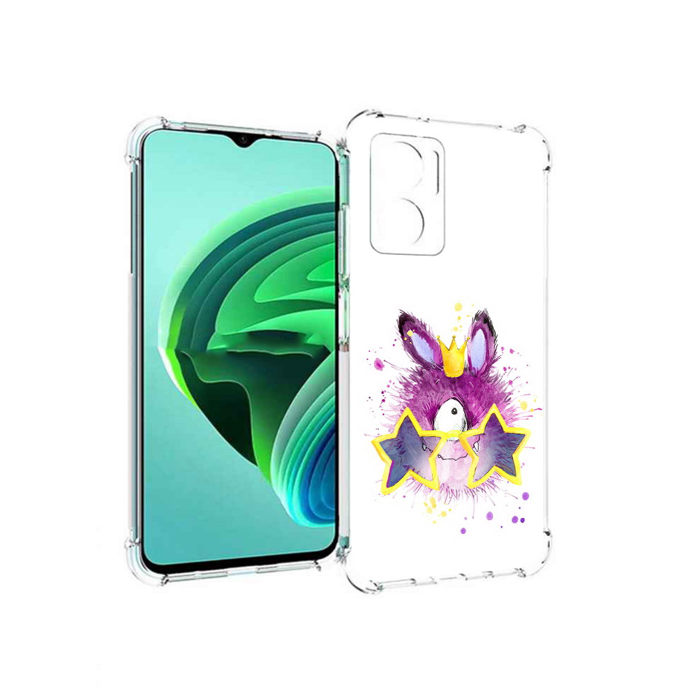 Чехол MyPads Шуршуля для Xiaomi Redmi Note 11E 5G/Redmi 11 Prime 5G/Redmi 10 5G