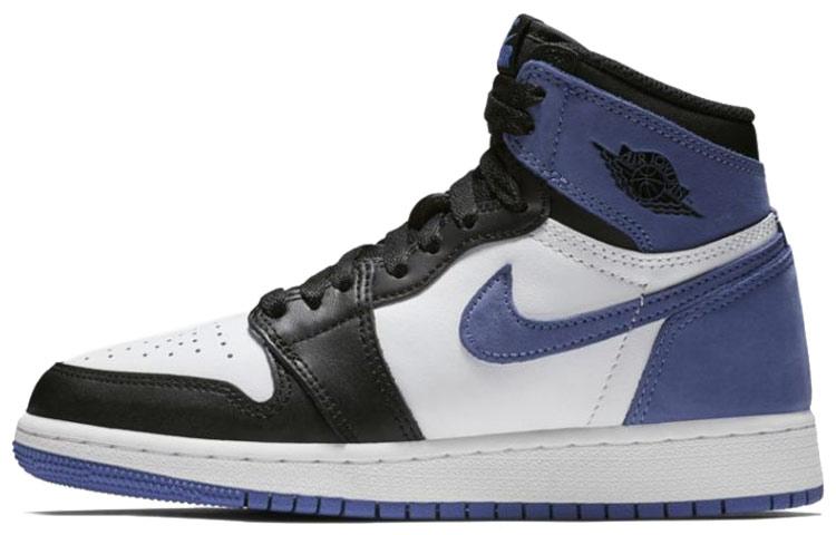 

Кеды унисекс Jordan Air Jordan 1 Retro High OG Blue Moon GS разноцветные 35.5 EU, Разноцветный, Air Jordan 1 Retro High OG Blue Moon GS