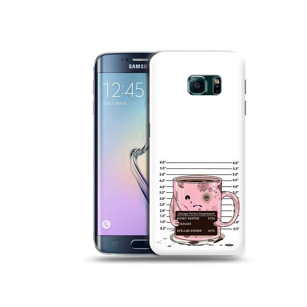

Чехол MyPads Tocco для Samsung Galaxy S6 Edge кружка, Прозрачный, Tocco