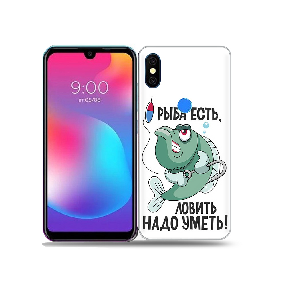 

Чехол MyPads Tocco для BQ 5730L Рыба есть ,ловить надо уметь, Прозрачный, Tocco
