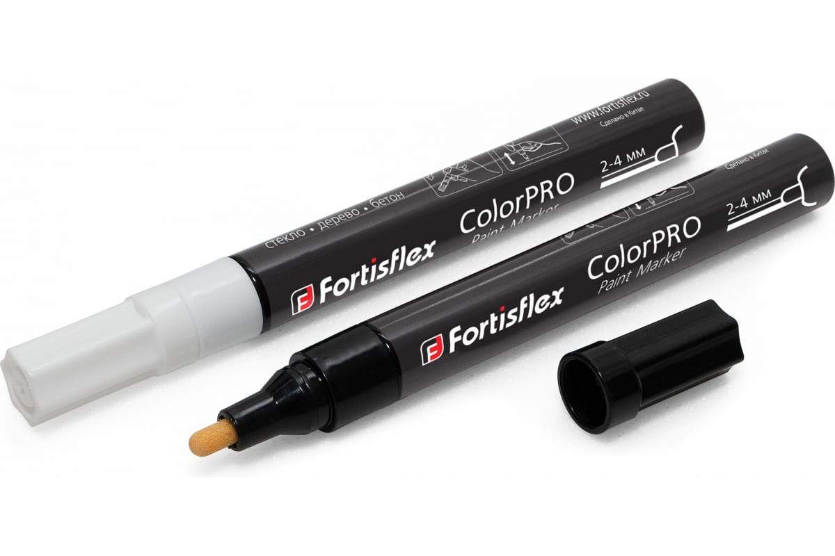 Набор маркеров FORTISFLEX ColorPRO черный, белый 83407