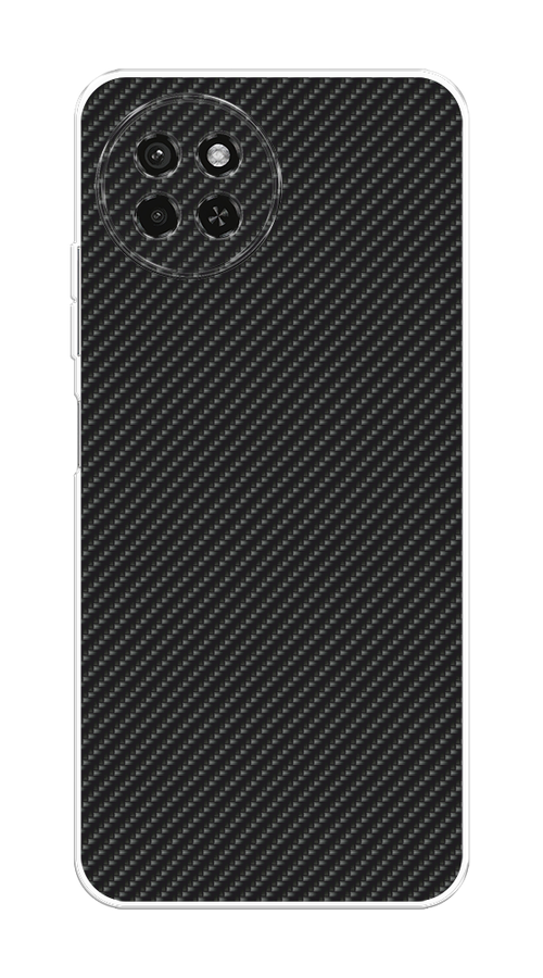 

Чехол Awog на Itel S23 "Черный карбон", 3201450-1
