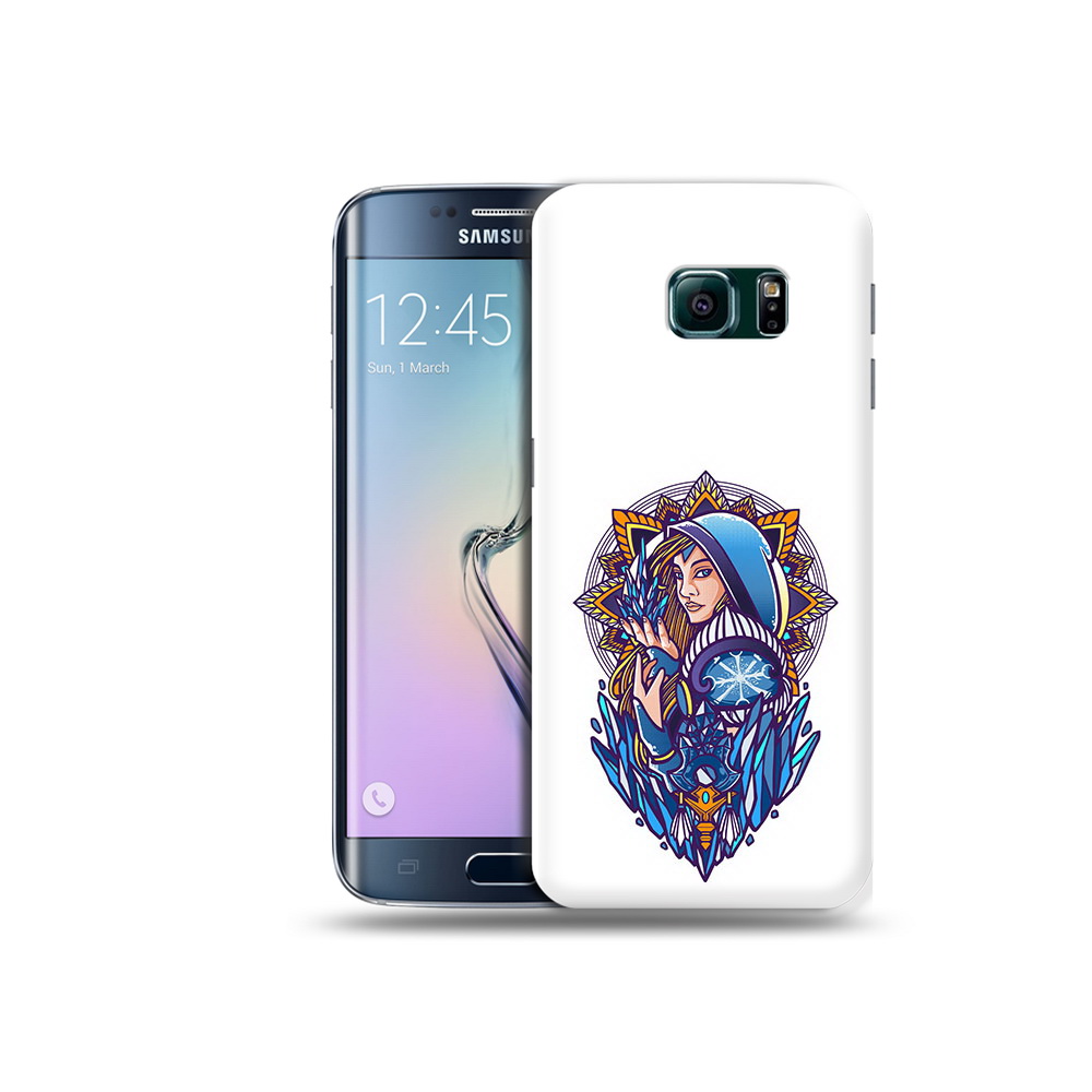 

Чехол MyPads Tocco для Samsung Galaxy S6 Edge кристал мейден дота 2, Прозрачный, Tocco