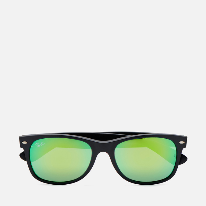 

Солнцезащитные очки унисекс Ray-Ban New Wayfarer Flash, зеленый, New Wayfarer Flash