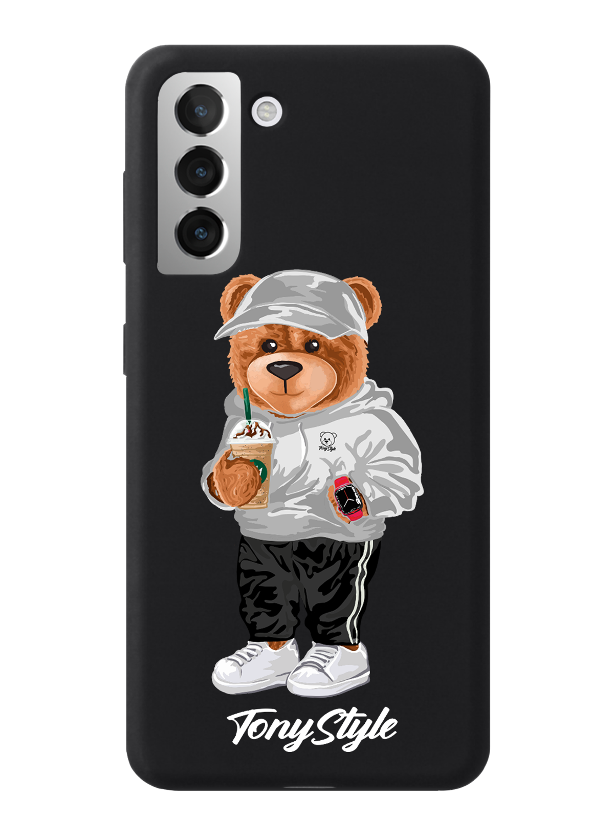

Чехол Tony Style Samsung Galaxy S21 Tony Style с кофе, Серый;белый;черный, Samsung Galaxy S21 Tony Style с кофе
