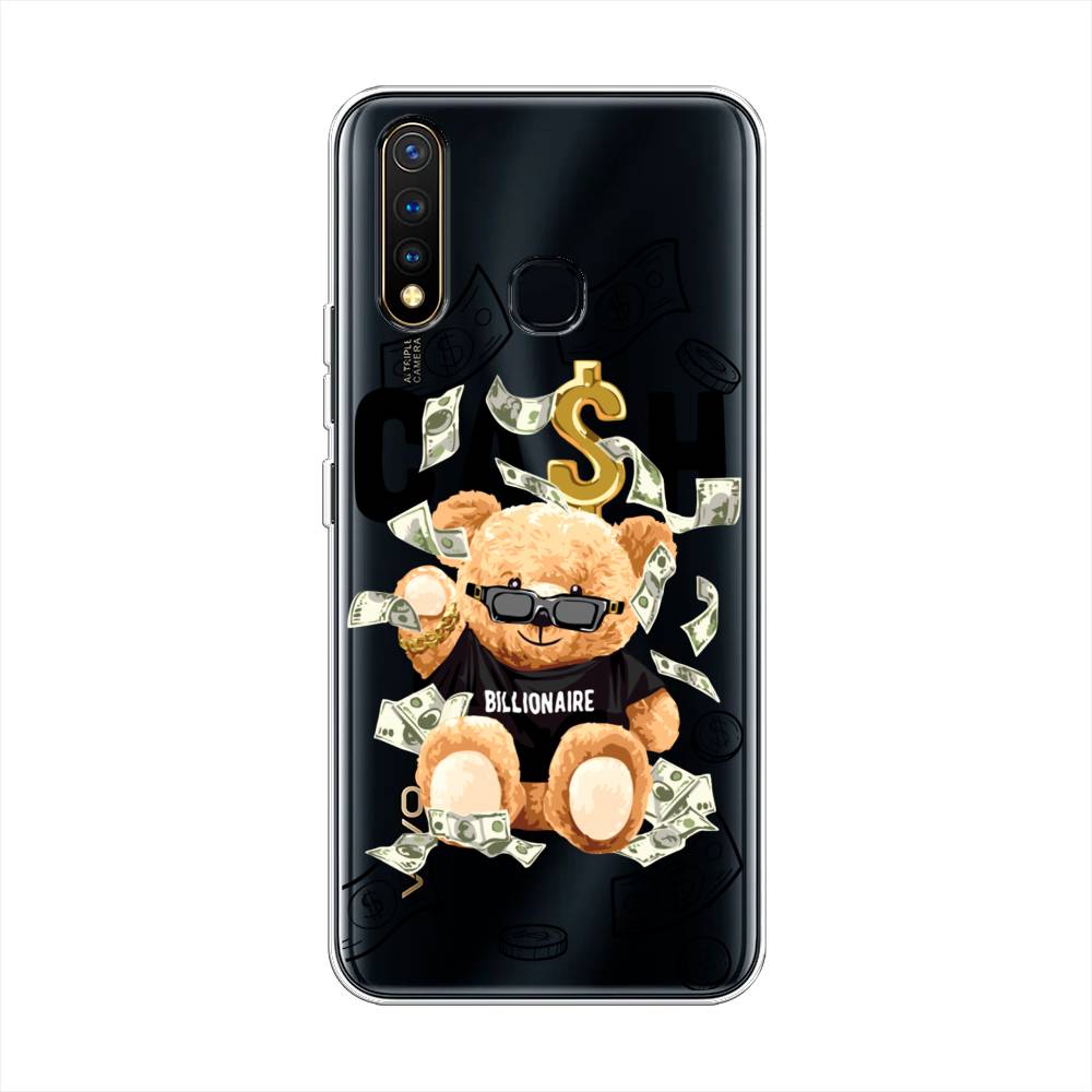 

Чехол на Vivo Y19 "Big cash", Черный;серый;бежевый, 261950-6
