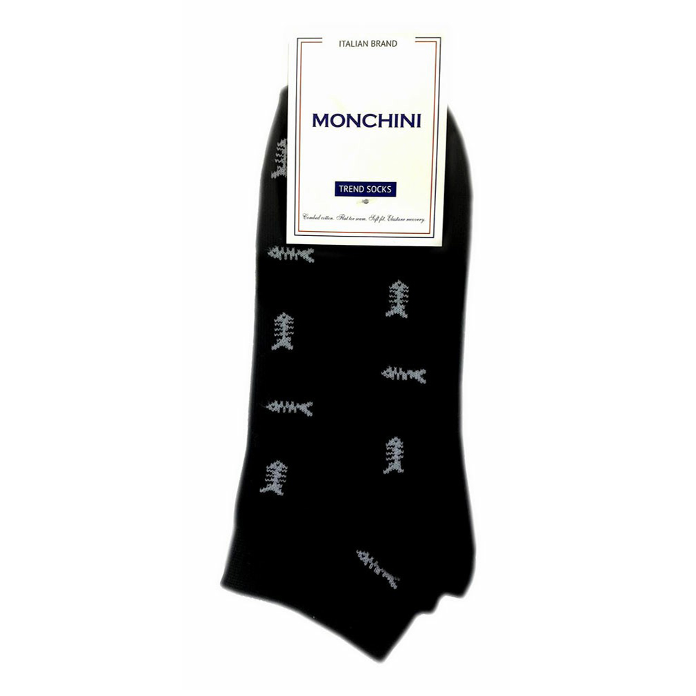 

Носки мужские Monchini черные 44-45, Черный