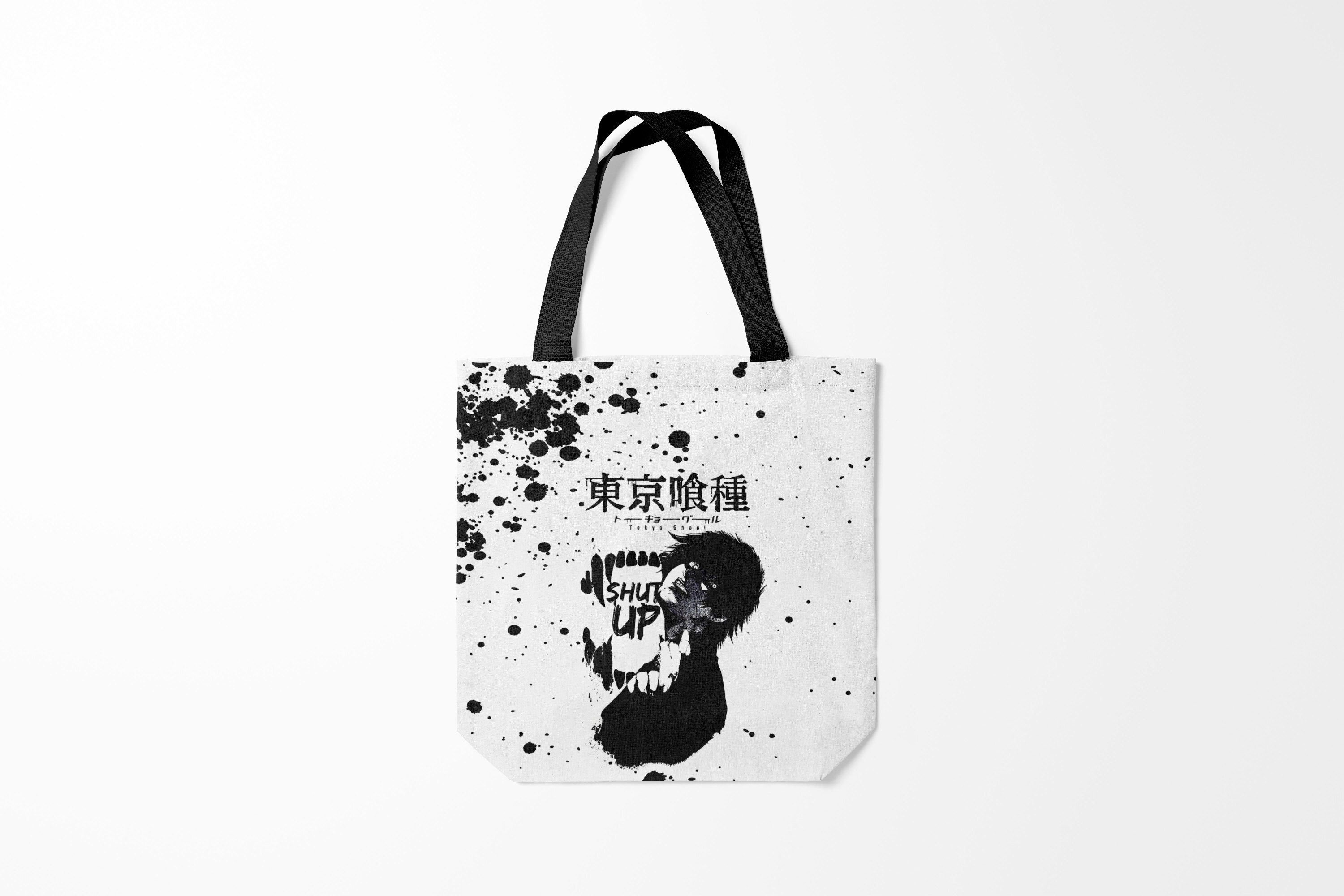 

Сумка шoппер унисекс Burnettie Токийский Гуль SHUT UP Tokyo Ghoul, разноцветный, Токийский Гуль SHUT UP Tokyo Ghoul