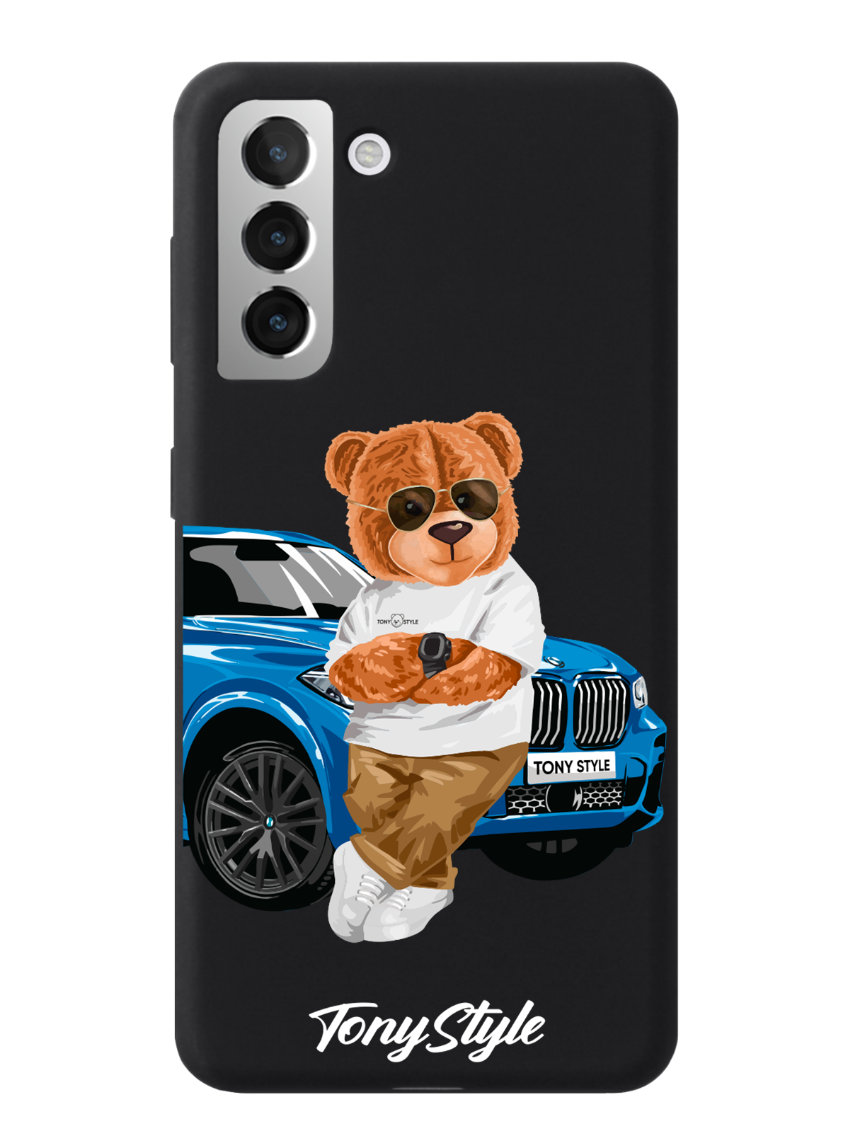 

Чехол Tony Style Samsung Galaxy S21 Tony Style с машиной, Голубой;коричневый;белый, Samsung Galaxy S21 Tony Style с машиной