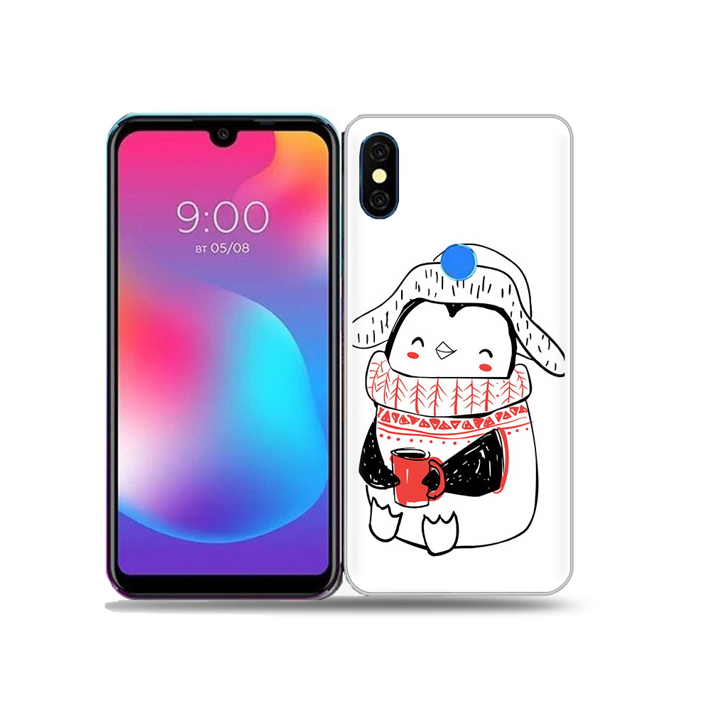

Чехол MyPads Tocco для BQ 5730L Милый пингвин, Прозрачный, Tocco