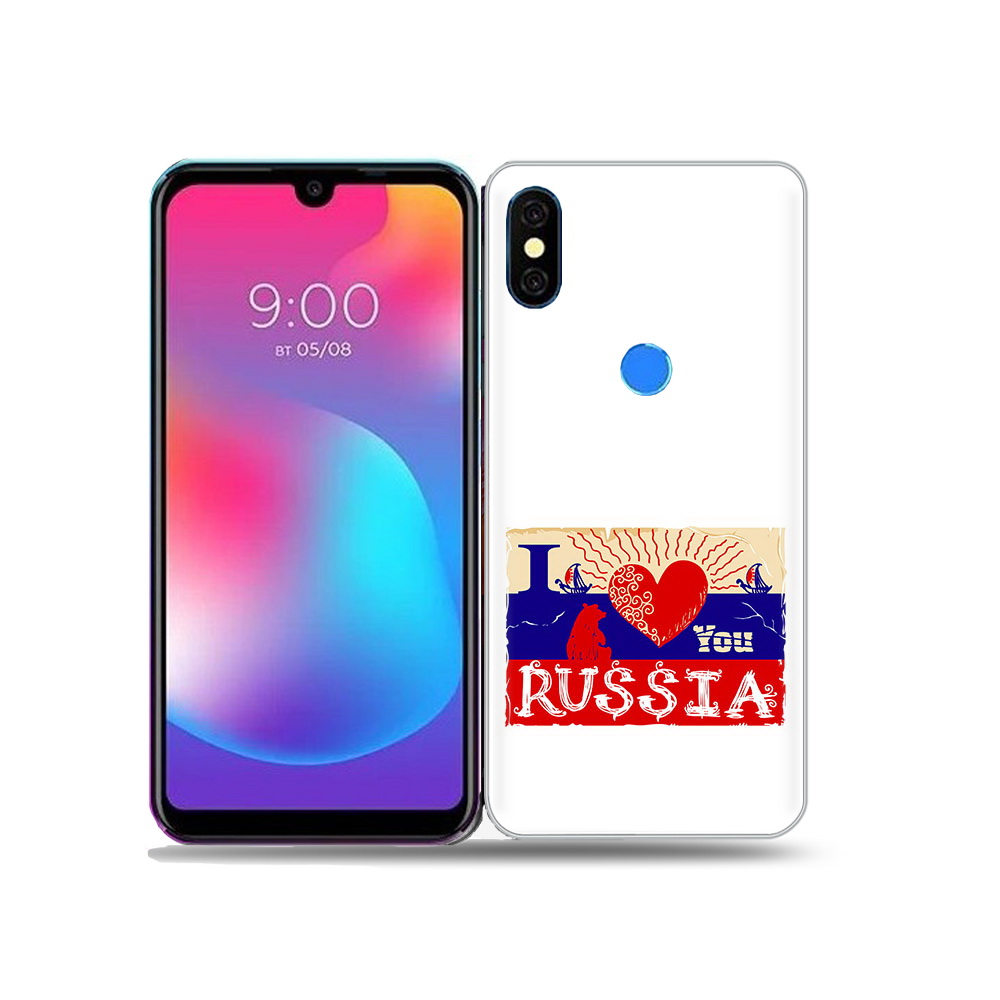 

Чехол MyPads Tocco для BQ 5730L Люблю Россию, Прозрачный, Tocco