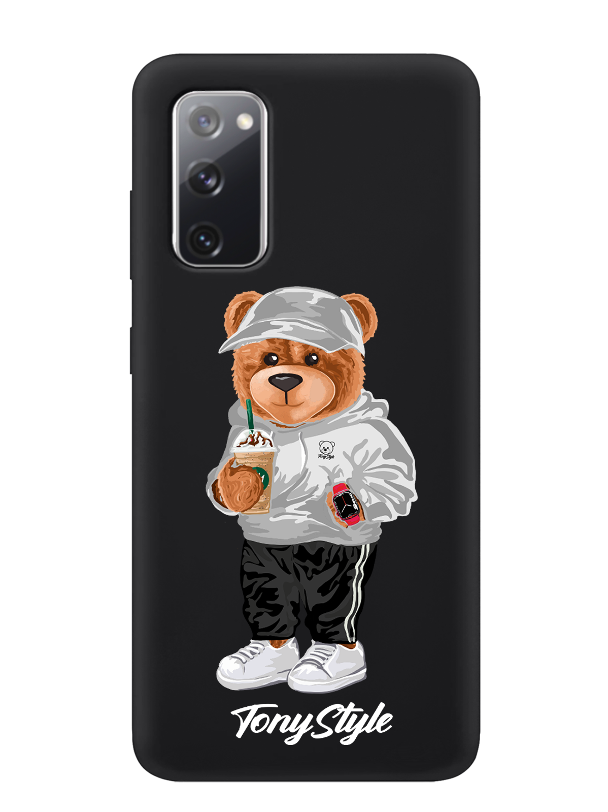 

Чехол Tony Style Samsung Galaxy S20FE Tony Style с кофе, Серый;белый;черный, Samsung Galaxy S20FE Tony Style с кофе