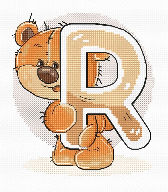 

Набор для вышивания Luca-S Буква R B1219