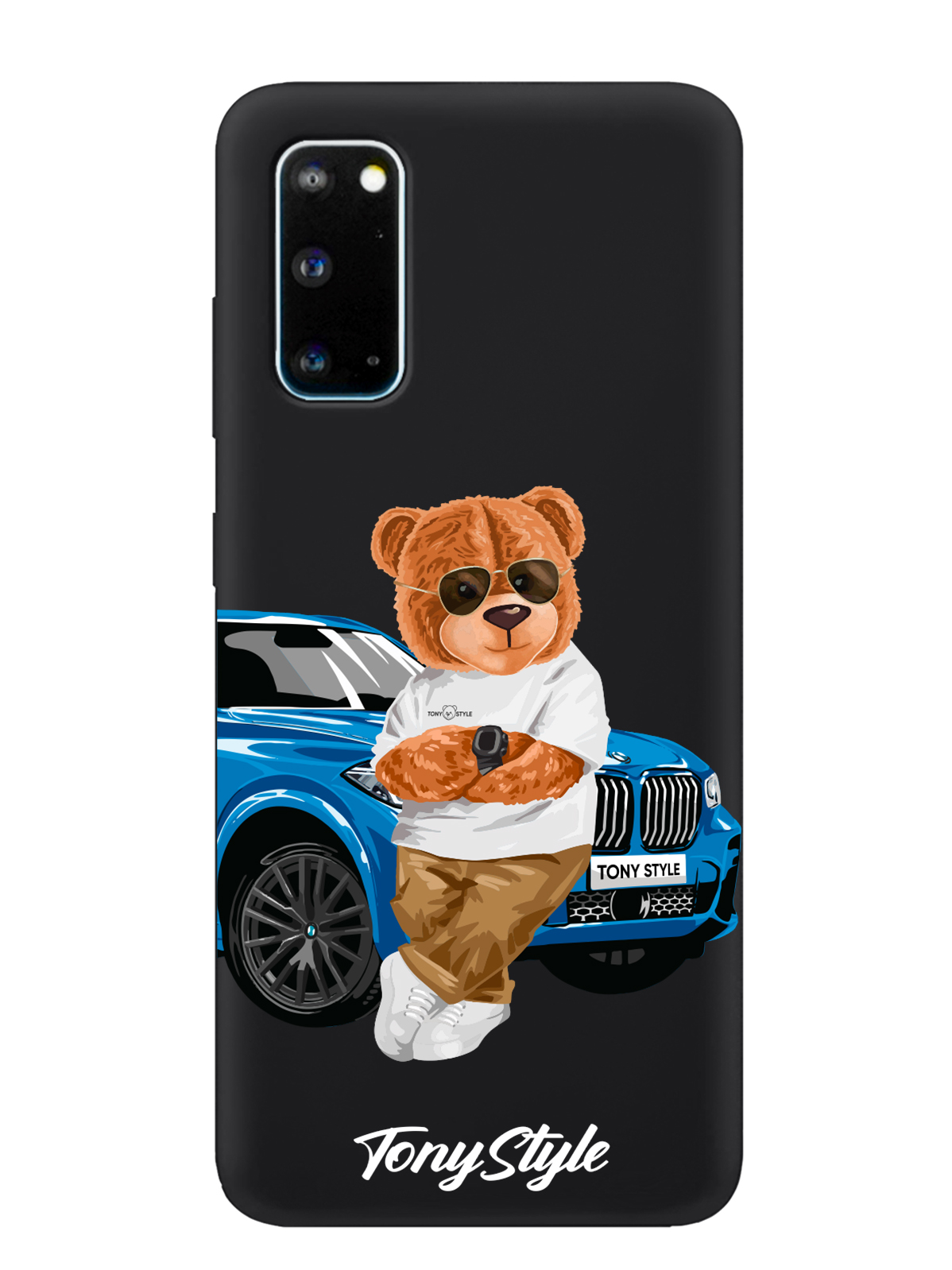 

Чехол Tony Style Samsung Galaxy S20 Tony Style с машиной, Голубой;коричневый;белый, Samsung Galaxy S20 Tony Style с машиной