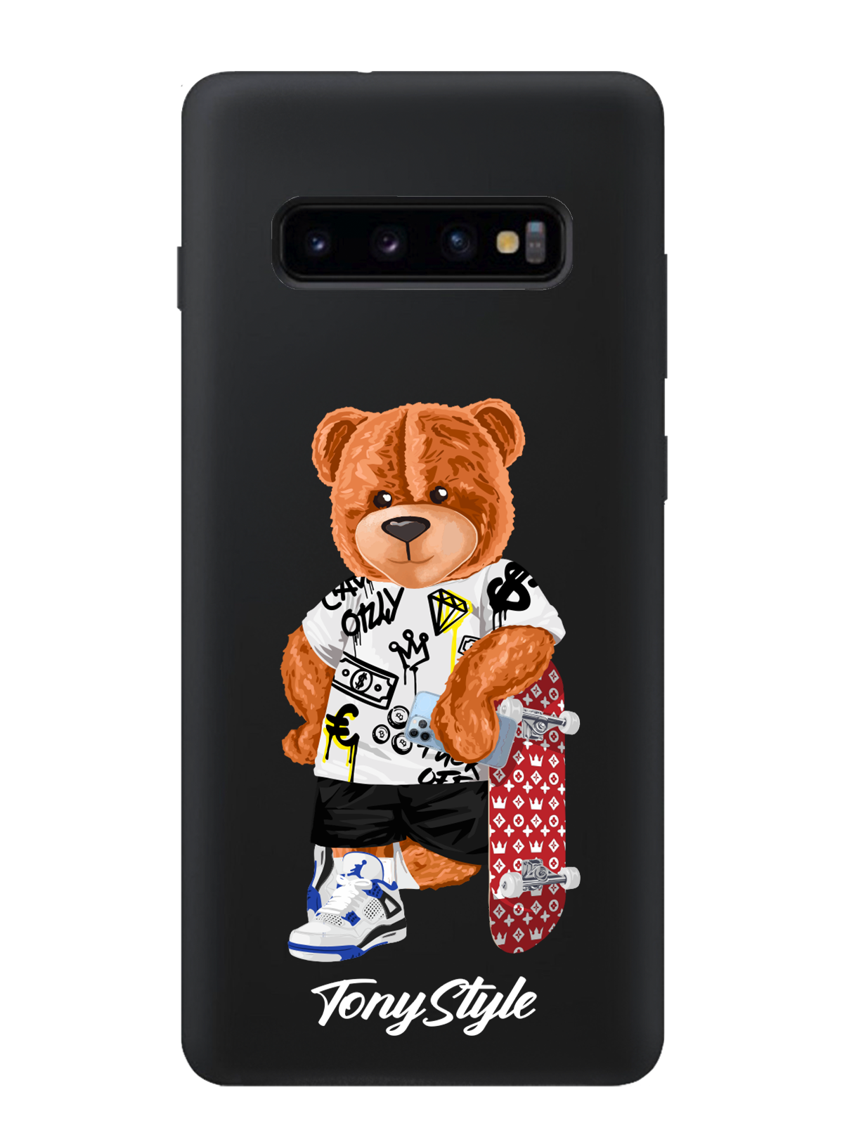 

Чехол Tony Style Samsung Galaxy S10 Plus Tony Style со скейтом, Коричневый;черный;красный, Samsung Galaxy S10 Plus Tony Style со скейтом