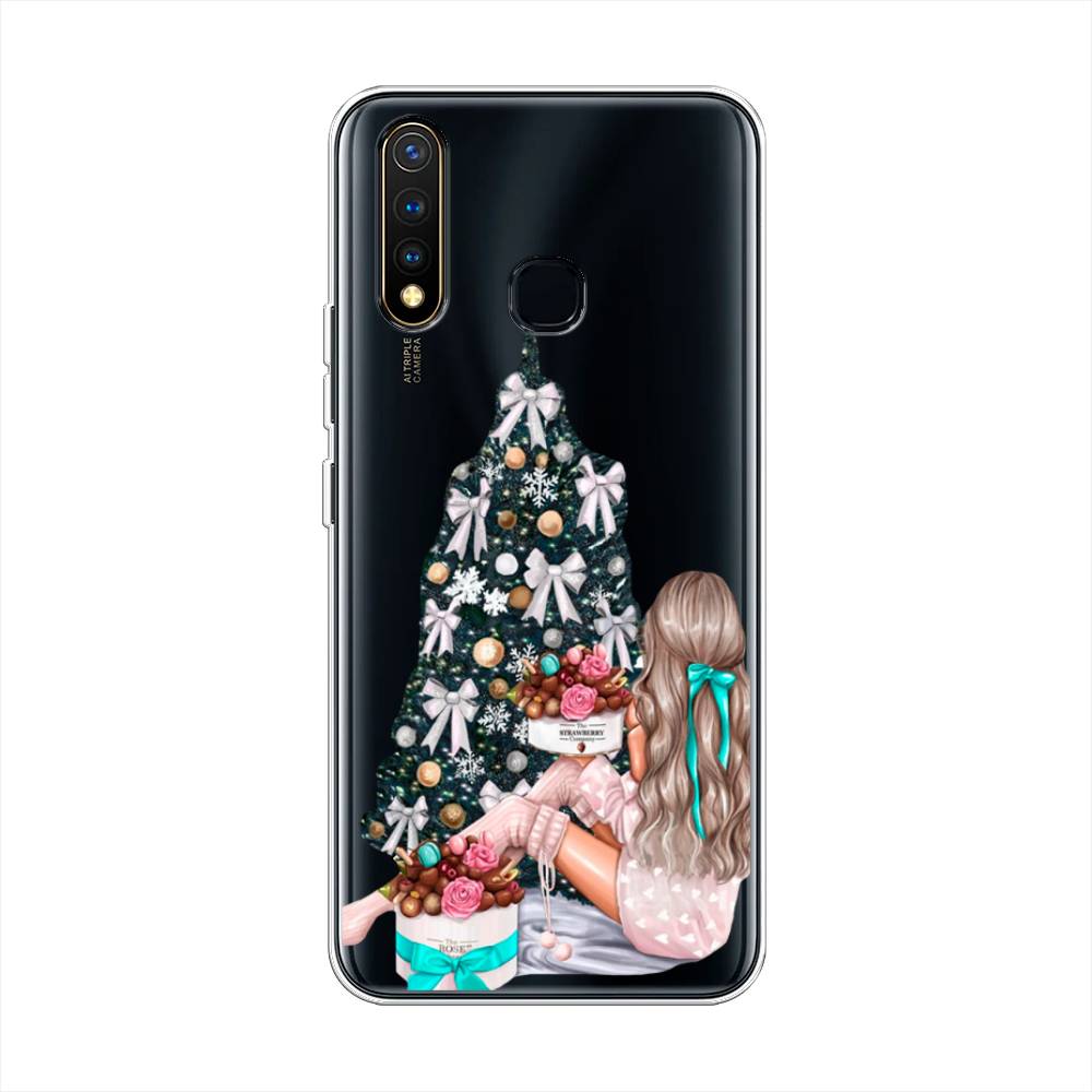 

Чехол для Vivo Y19 "New Year", Зеленый;бежевый;голубой, 261950-5