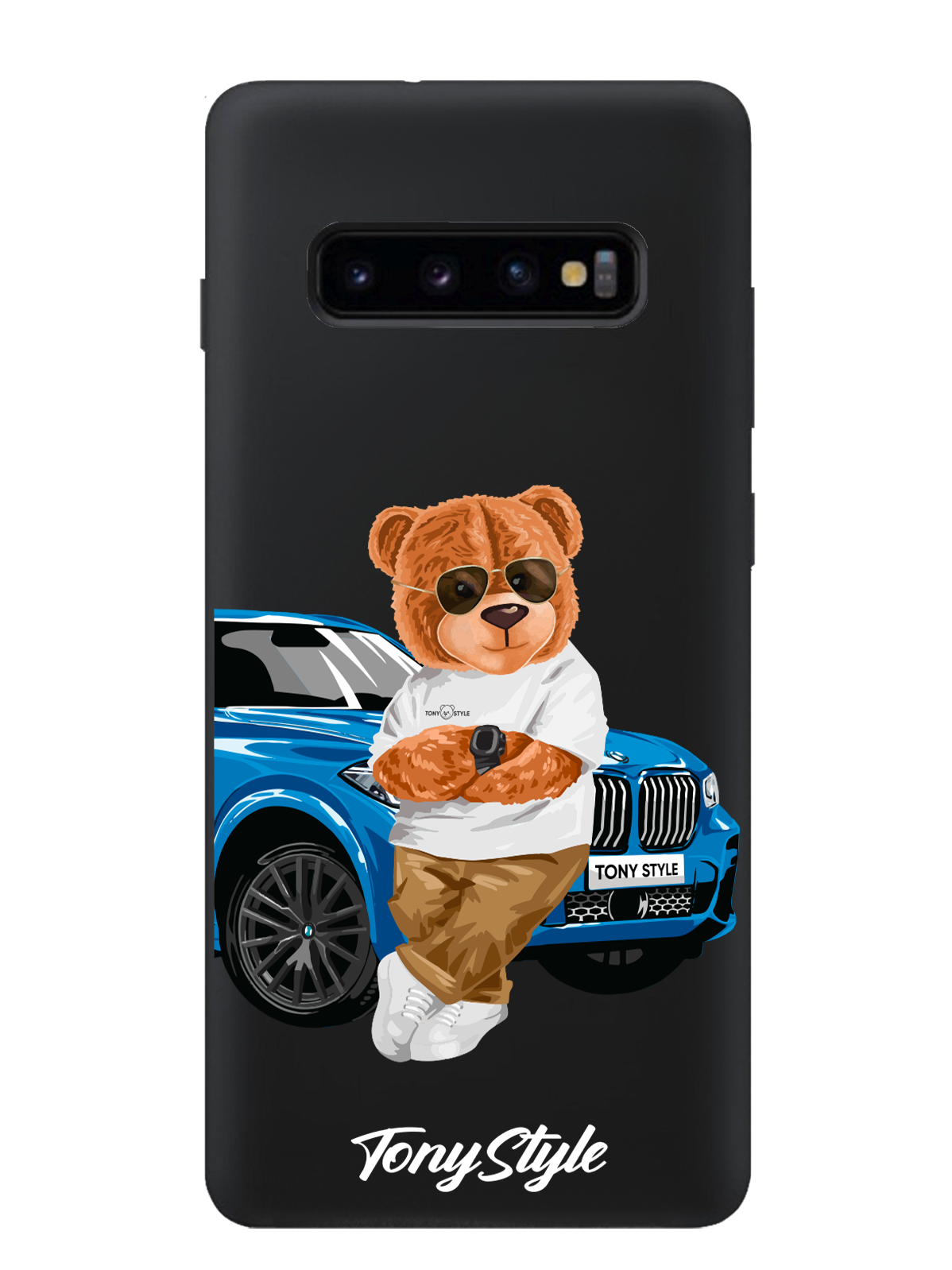 Чехол Tony Style Samsung Galaxy S10 Plus Tony Style с машиной