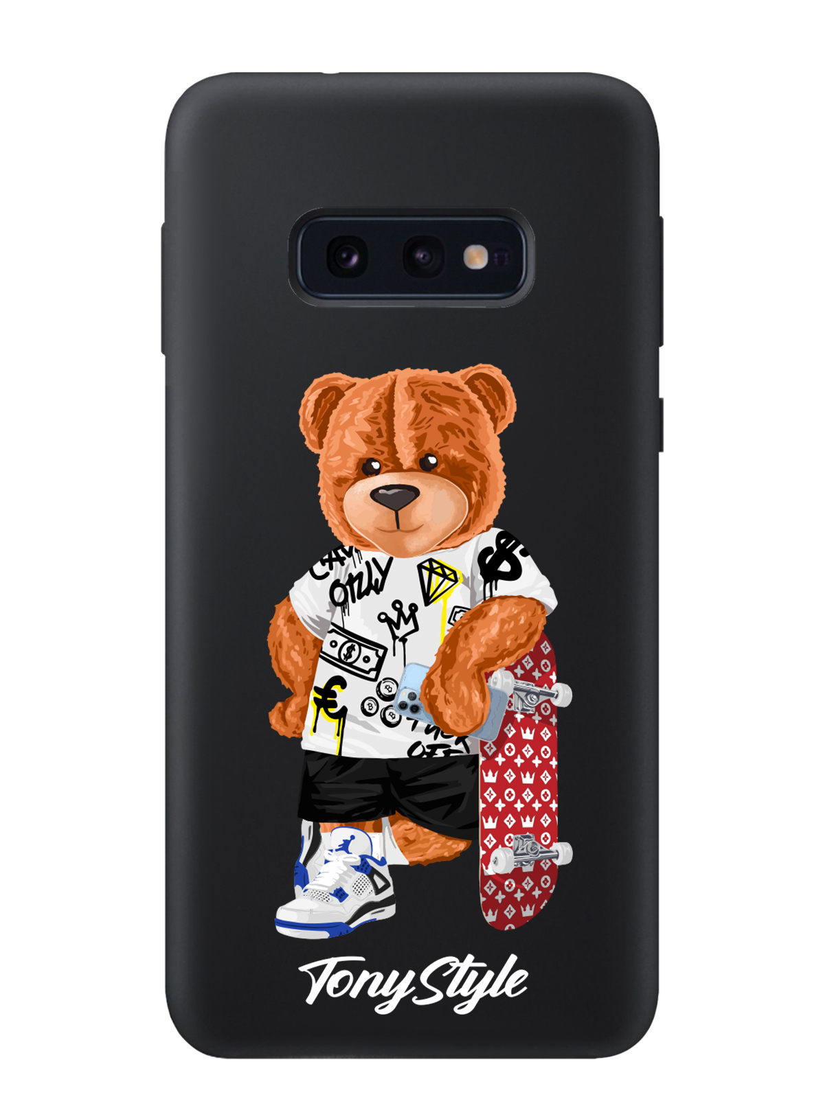 

Чехол Tony Style Samsung Galaxy S10E Tony Style со скейтом, Коричневый;черный;красный, Samsung Galaxy S10E Tony Style со скейтом
