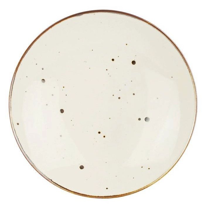 фото Тарелка porcelana bogucice alumina cream 28 см